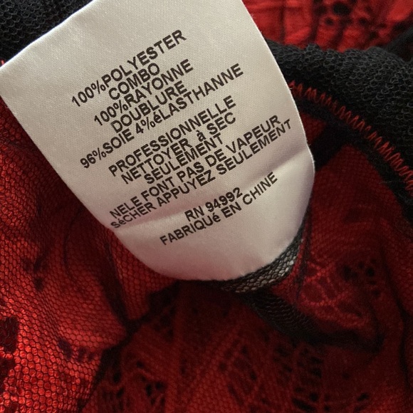 Jonathan Simkhai Tuelle and Lace Peplum Top, Size 2 - Picture 15 of 15